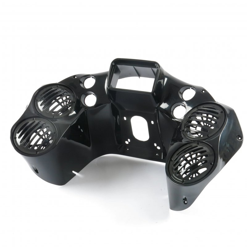 Vivid Black China Factory for  Touring Road Glide 1994-2013 Inner Fairing